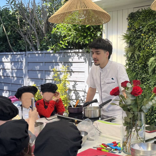Un atelier cuisine en plein air avec les enfants